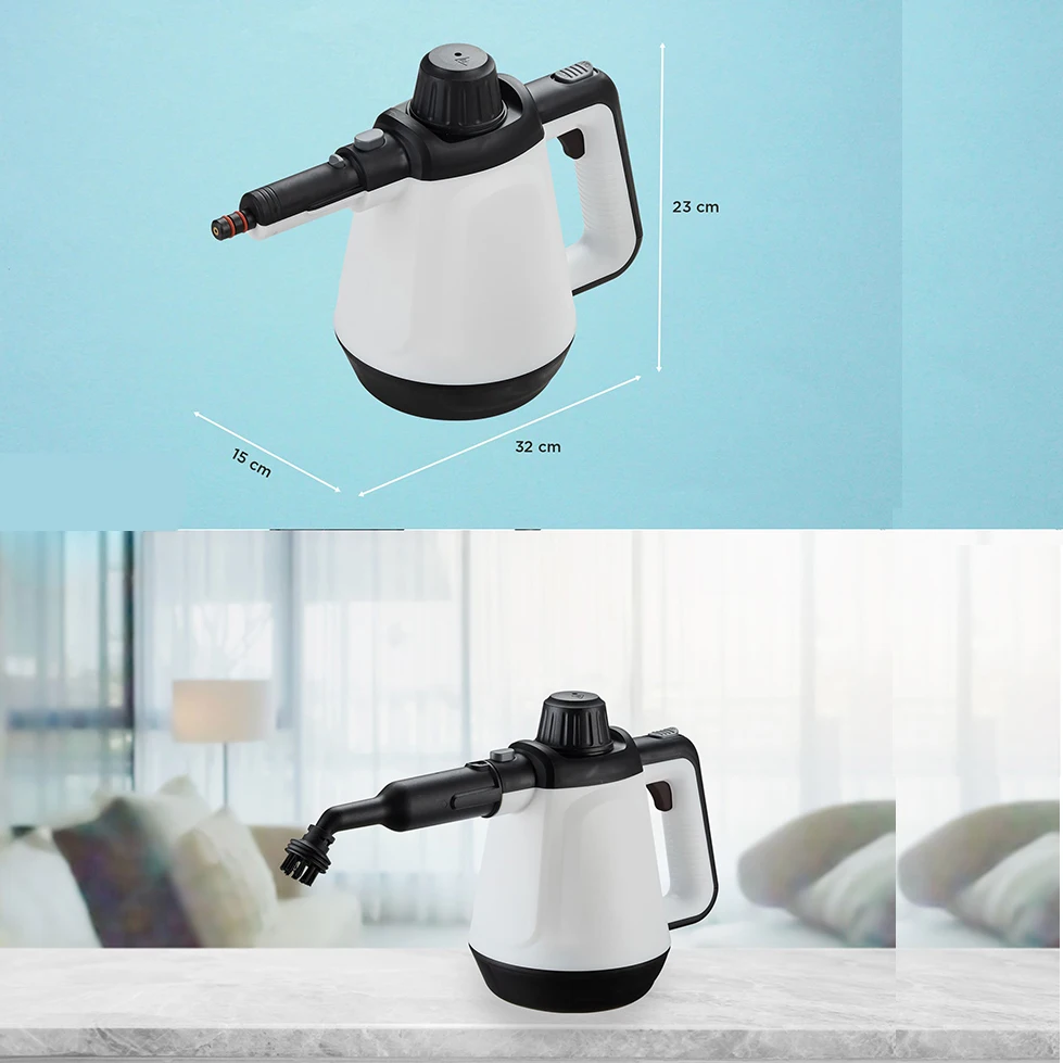 Steam Cleaner for Home High Pressure Cleaner 1200W High Temperature Steamer Suitable for Window Cleaning Domestic Cleaning Tools