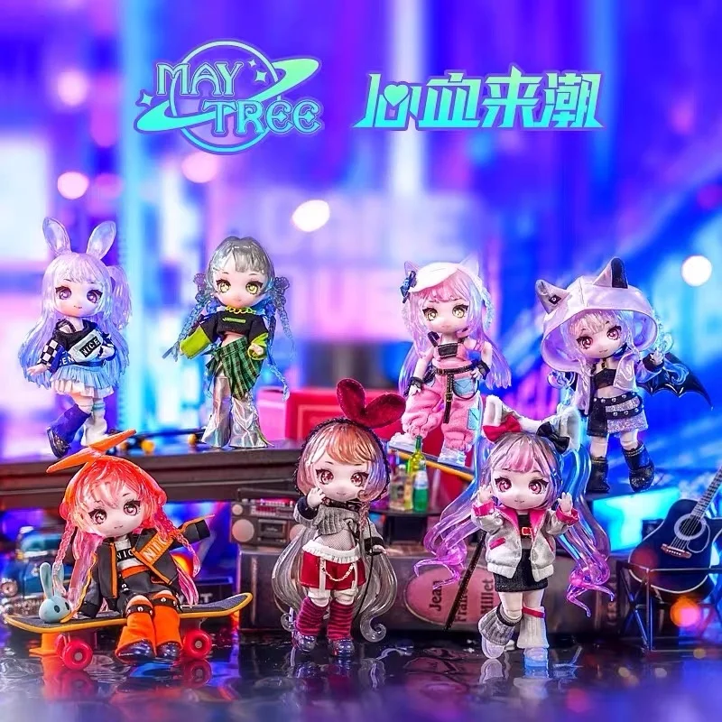 

In Stock Maytree Zodiac Blind Box Palm Doll Action Figure Articulated Joints Gsc Style Decoration Birthday Gifts Collect Toys