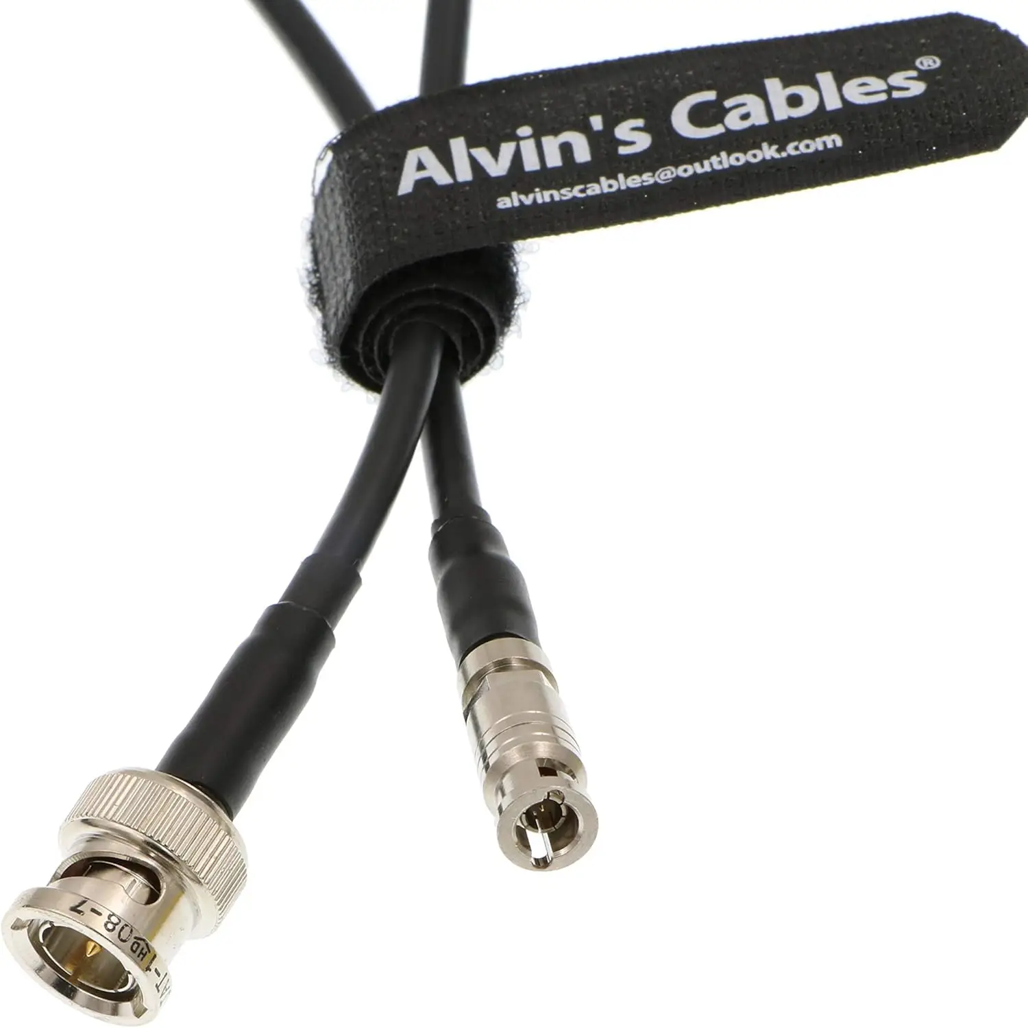 Alvin's Cables 75 Ohm 12G-SDI Micro BNC Male to Male Coaxial Cable - 300m HDR Over SMPTE ST 2082 - Blackmagic Certified for UHD