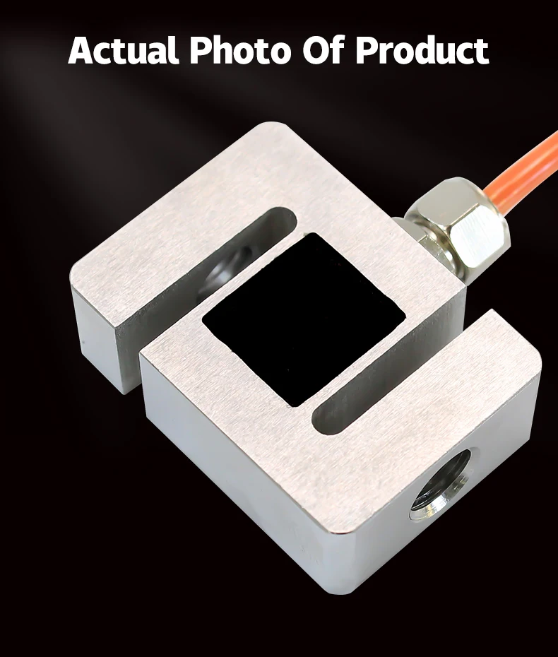 DYLY-107 Force Sensor Small Size for Weighing Compression Industrial Robot Automation Tester S-type Tension Load Cell 5Kg-200Kg