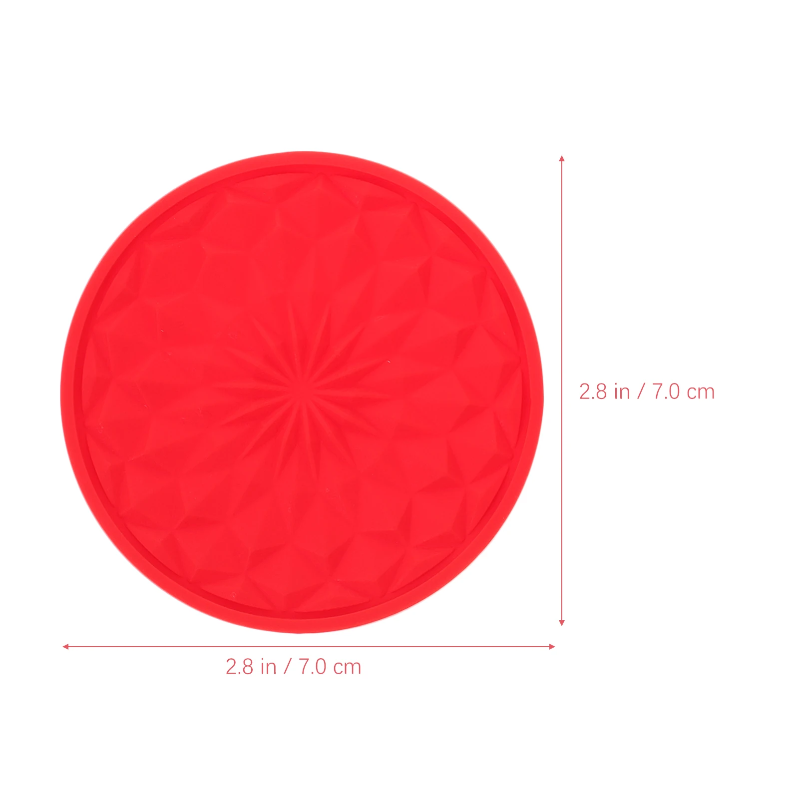 

4 Pcs Car Water Coaster Cup Coasters Holder Mat Drinks Auto Pvc Holders for Cars Insert