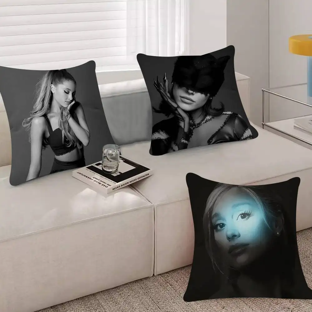 Singer A-Ariana G-Grande Pillow Anime Pillow Sofa Bed Head Pillow Cover Cushion Cover Fashion 30x30 40x40 45*45cm