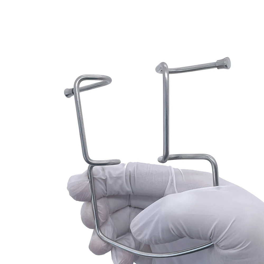 Retractor de labios y mejillas para implante Dental, instrumento quirúrgico de ortodoncia, abridor de boca, Autoclavable, acero inoxidable