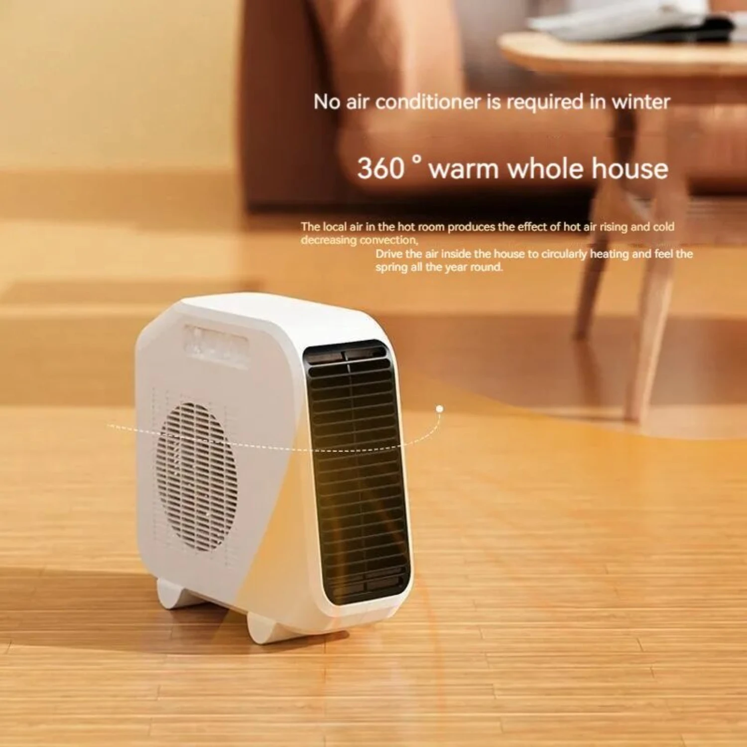 New Compact, lightweight, and convenient mini office heater for quick heating in cozy dorm rooms. Ideal for warming hands on col