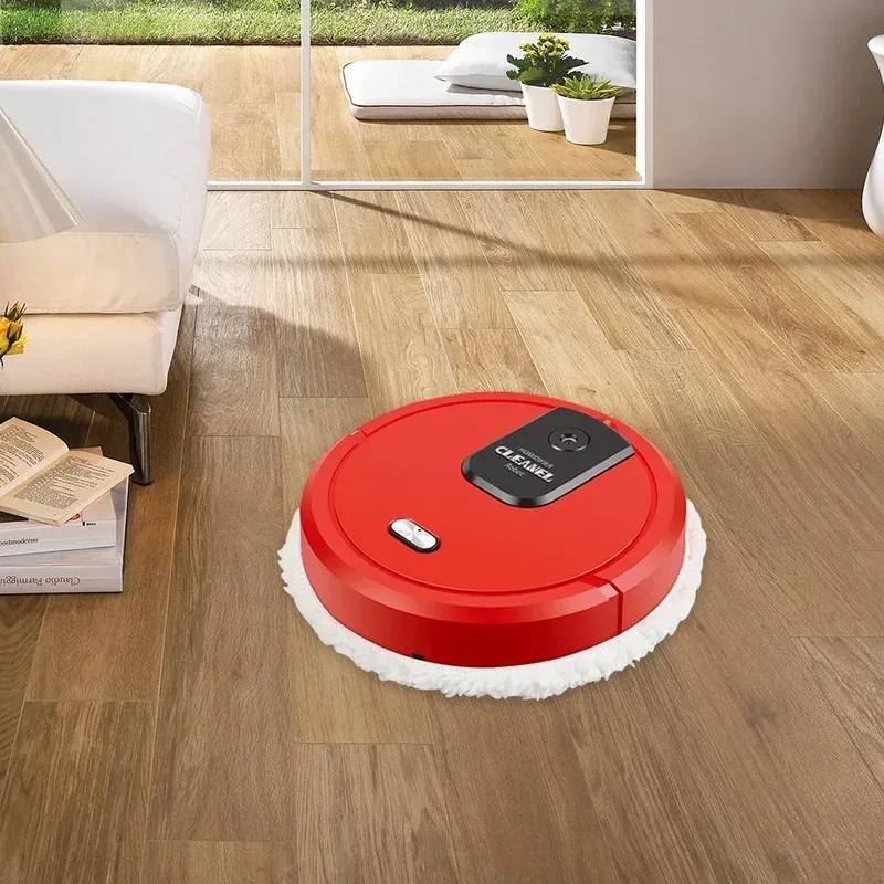 2026New Smart Sweeping and Mop Robot Vacuum Cleaner Household Rechargeable Dry and Wet Home Appliance With Humidifying Spray