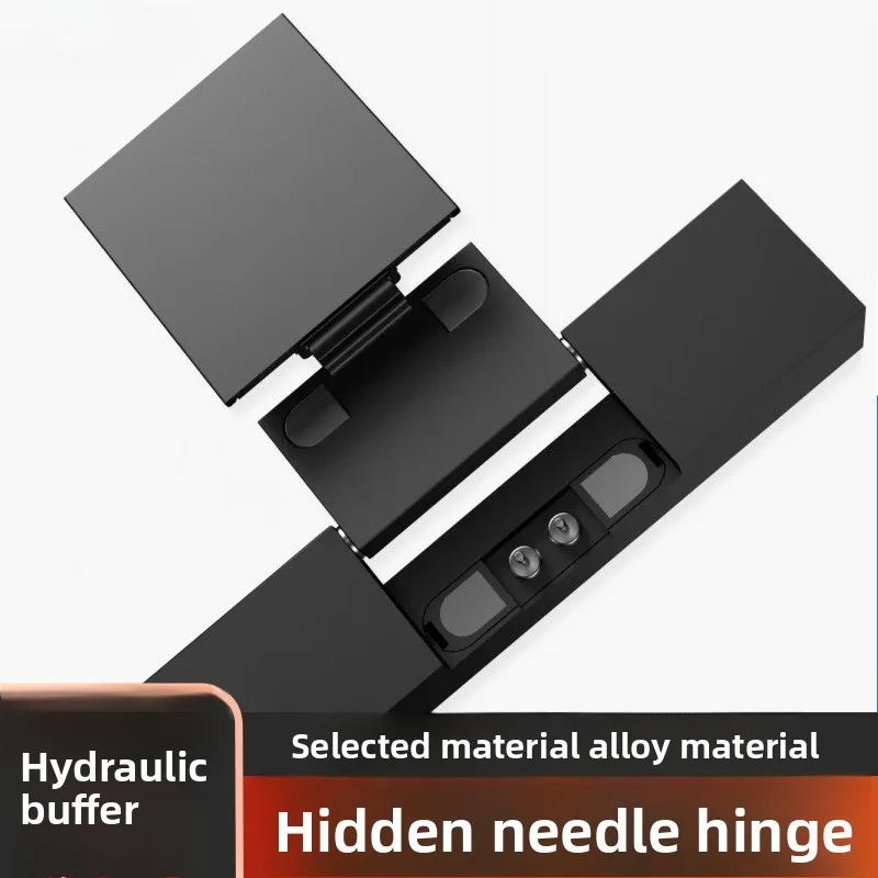 

Скрытая петля для стеклянных дверей с алюминиевой рамой, бесшумная, с регулировкой угла наклона, для больших дверей