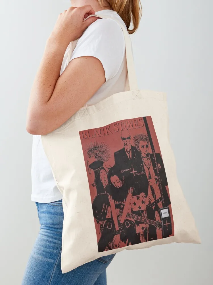 

Nana The Black Stones Band Spread #6 Tote Bag canvas shopping bag tote bag Canvas