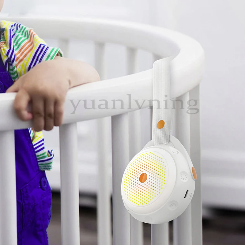 Portable Bluetooth White Noise Machine for Baby Sleep Aid Built-in Battery Baby Sleep Soother for Nursery Travel
