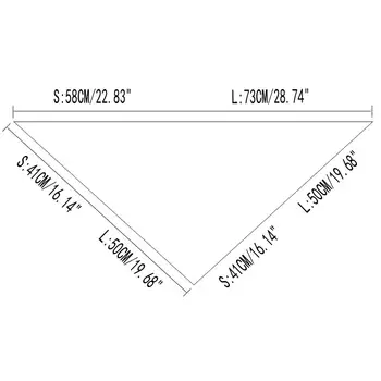 時尚狗狗三角巾 動物圖案寵物三角圍巾 可調柔軟圍兜 適合小型、中型和大型犬 寵物配件 10 最佳銷售 寵物頭巾 - №1