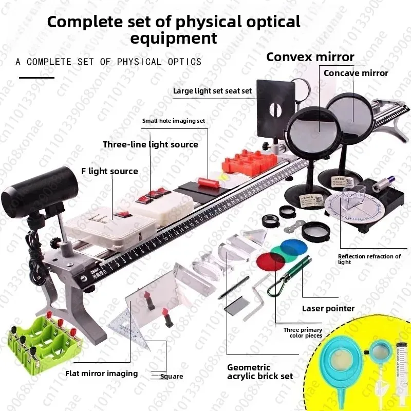 Physics Light Holders, Optical Equipment, Large Concave-convex Lens Water Lens, A Full Set of Teaching Instruments