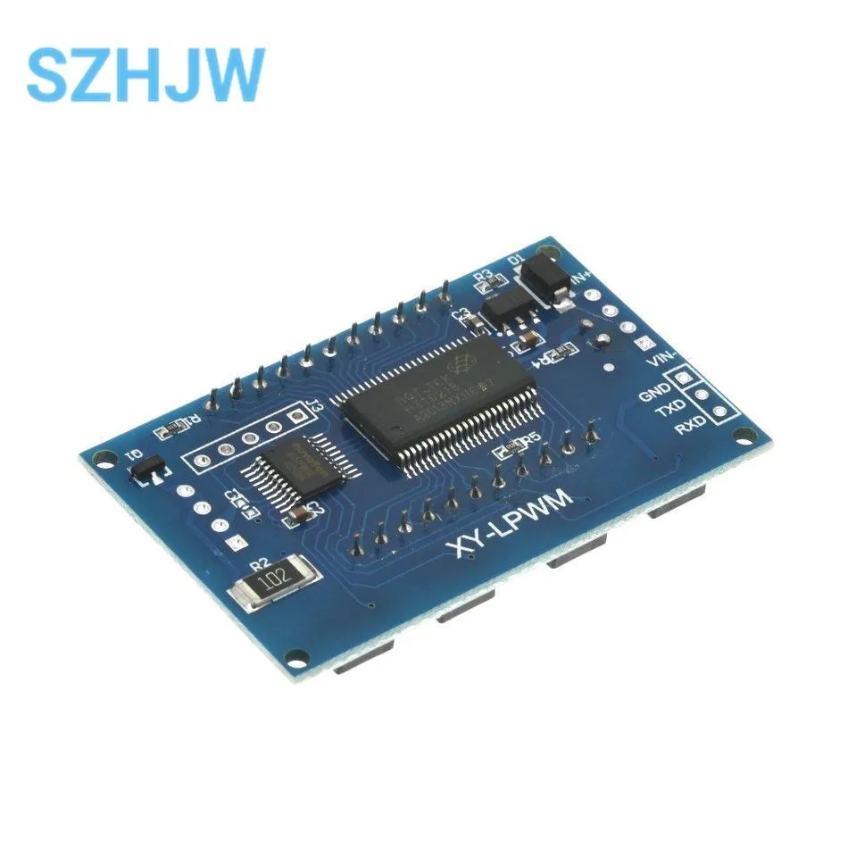 1Hz-150KHz modulo generatore di segnale PWM regolabile funzione di frequenza a impulsi generatore Duty Cycle Display LCD TTL 5V XY-LPWM