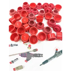 350PCS M12 M14 M16 M18 Diesel Common Rail Injector Connect Joint Dust Cap Oil Tube Pipe Plug
