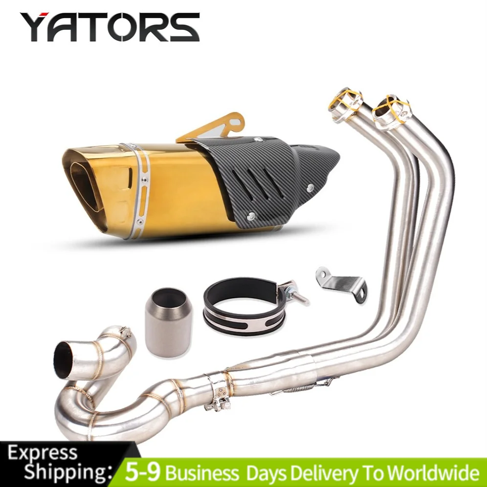 

Fit for Kawasaki Ninja 650 Z650 ER6F ER6N 2012-2023 Full Exhaust Header Pipe Exhaust Systems Exhausts Pipes