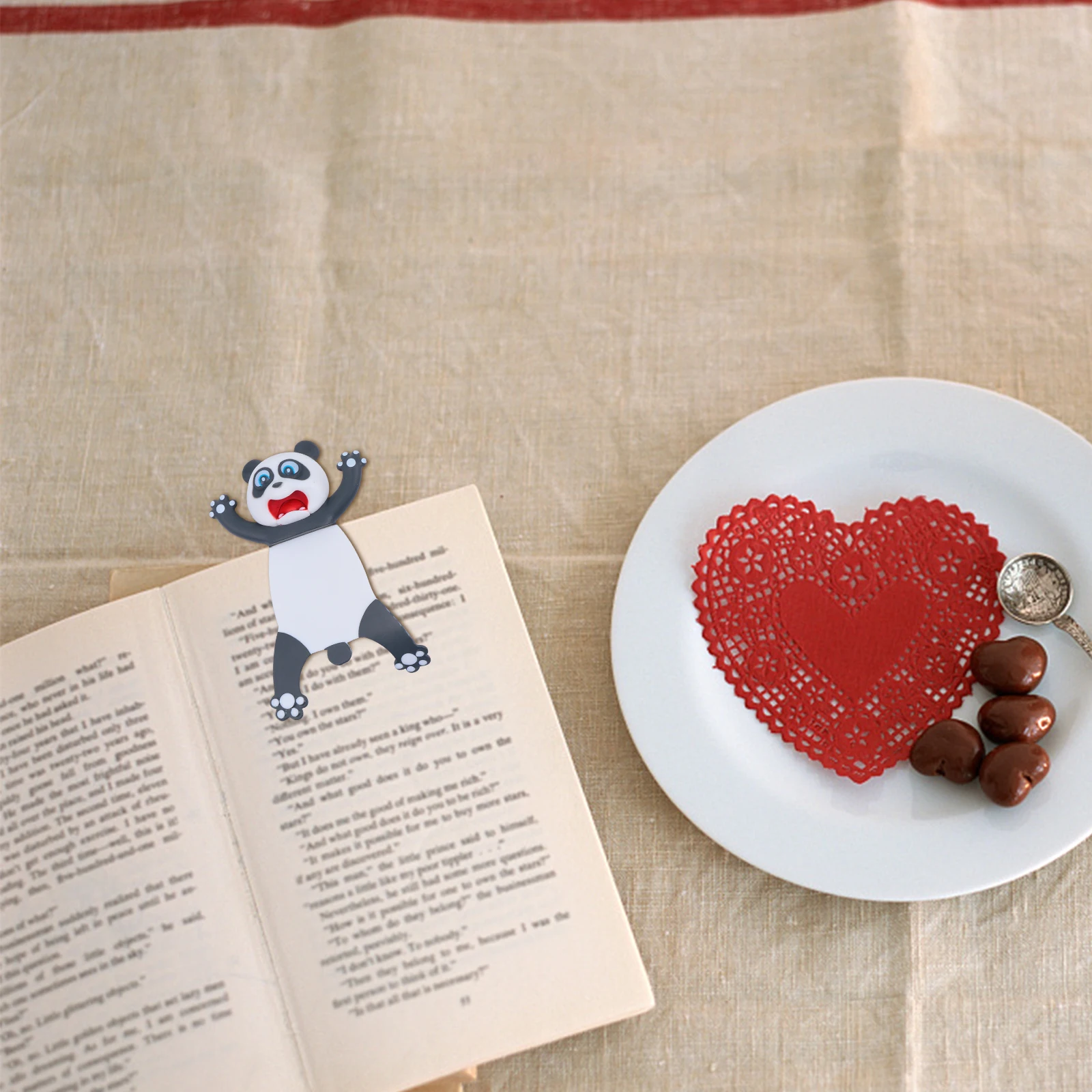 

3 D Panda Bookmark Animal Funny Stationery 3D Stereo Student Students for Bookmarks