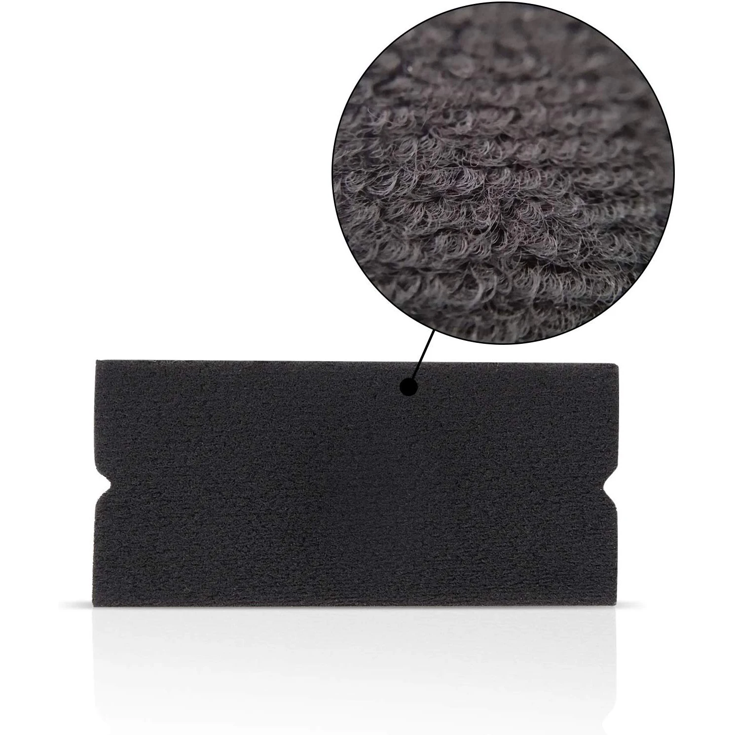 EHDIS Soft Fabric Felt Cloth For Wrapping Squeegee Scraper Edge Carbon Fiber Vinyl Film Car Tinting Tools Protective Suede Tape