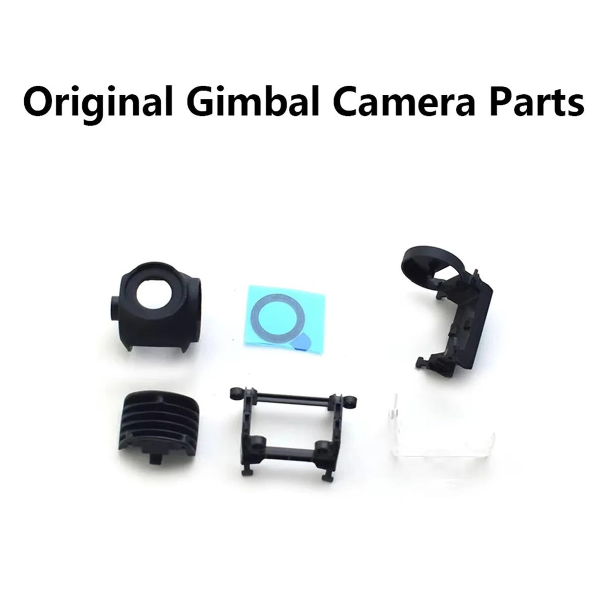 AT59 For DJI NEO Gimbal Camera Frame Replacement PTZ Bracket Shock-ABSorbing Back Cover Glass Repair Parts