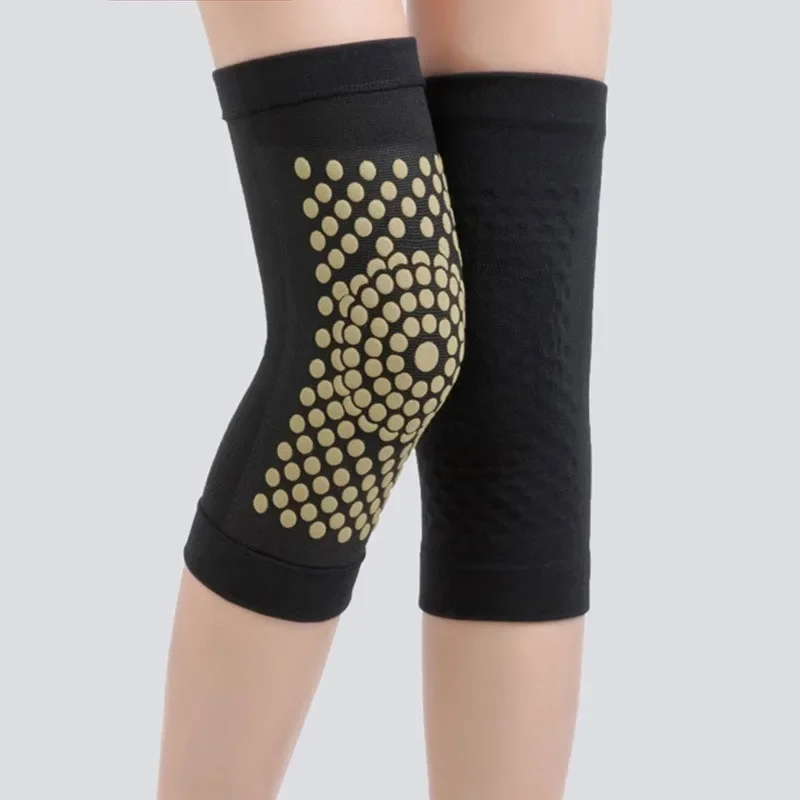 Self Heating Support Knee Pad Knee Brace Warm for Arthritis Joint Pain Relief Injury Recovery Belt Knee Massager Leg Warmer