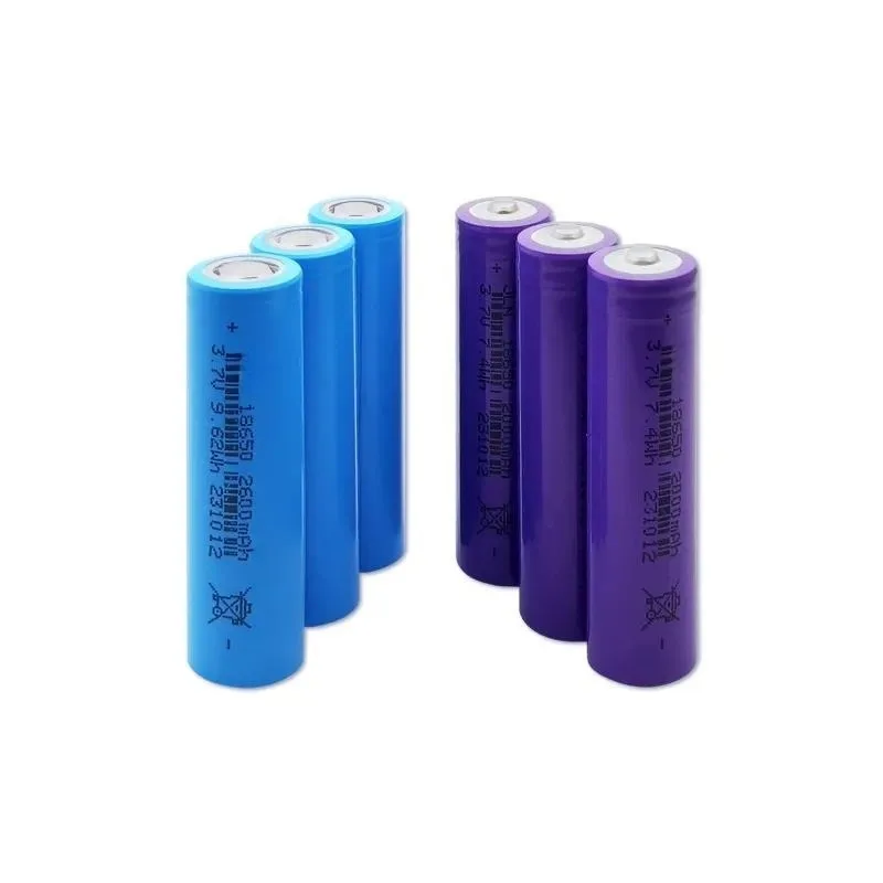 3pcs for Product A 18650 Pointed Flat Head Lithium Battery 3.7V for Flashlight Electric Mosquito Swatter Fan Electric Toy