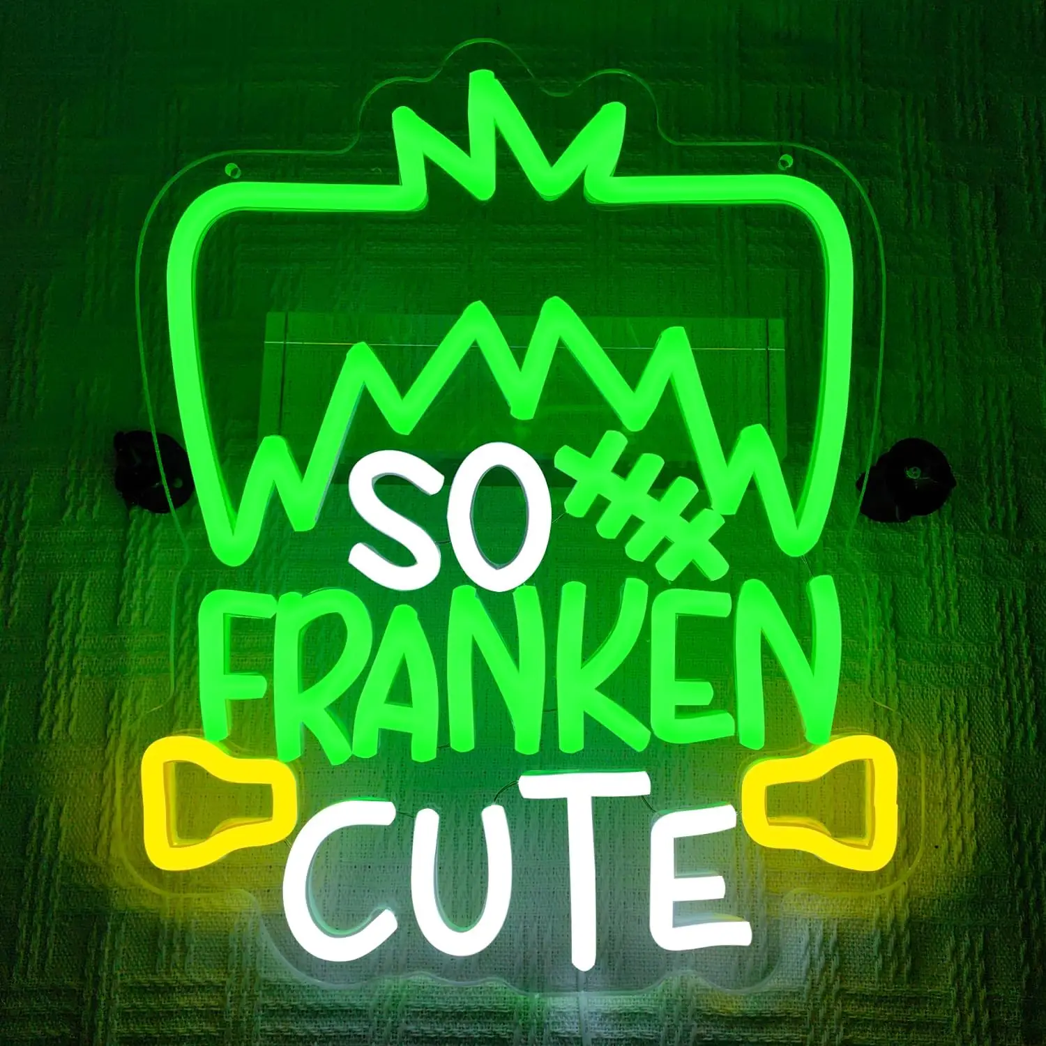 هالوين LED النيون تسجيل USB عكس الضوء ضوء النيون تسجيل ل غرفة نوم غرفة معيشة حفلة عيد ميلاد هدية جدار ديكور #4