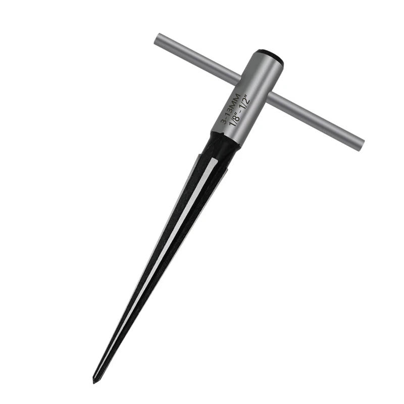 Novice taper reamer 1/8-1/2 (3-13mm) 1:10/Woodworking board chamferer expansion 5-16mm