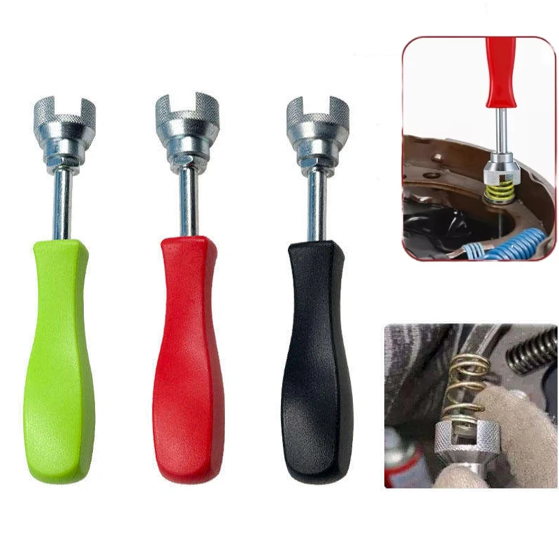

Car Brake Spring Washer Maintenance And Installation Tool Compression Washer Spring Shoe Car Repair Handle Tool Accessories
