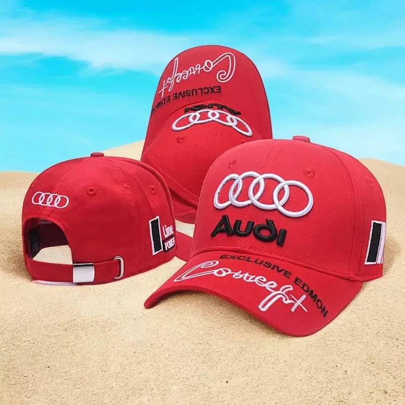

Embroidery Baseball Caps For Audi Sline RS TT Q3 Q7 S3 S4 S5 S6 S8 B8 8P 8V A6 C7 A5 Q5 B7 B6 B9 Outdoor Casual Sport Racing Hat