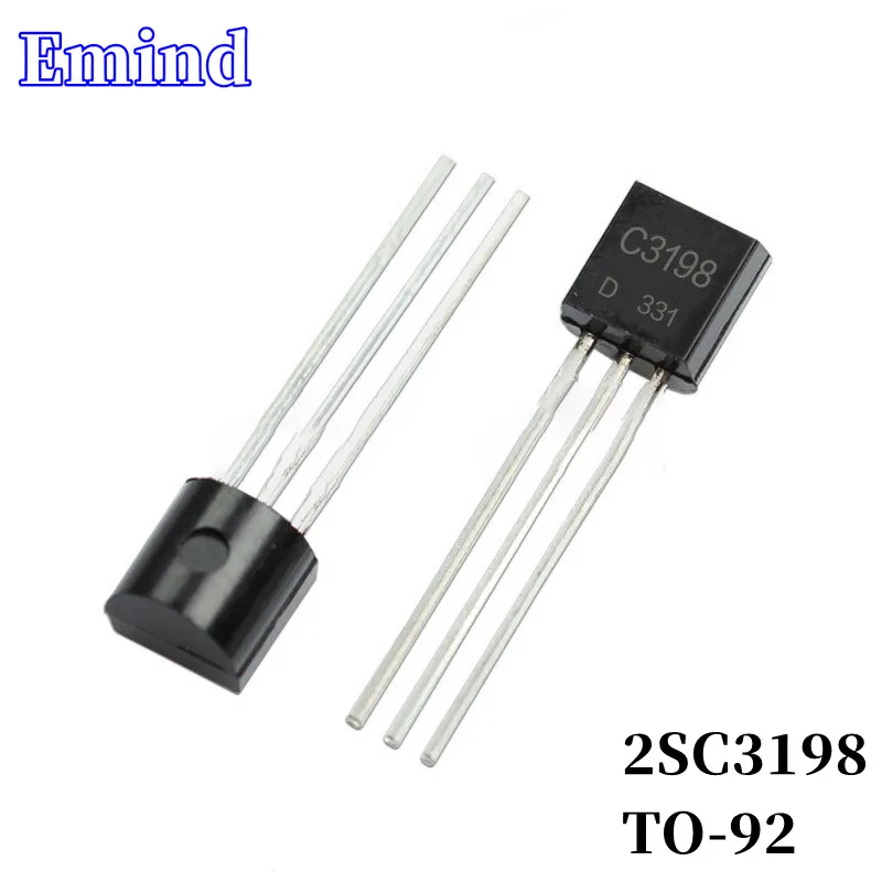 

300/500/1000/2000/3000Pcs 2SC3198 C3198 DIP Transistor TO-92 NPN Type Bipolar Amplifier Transistor