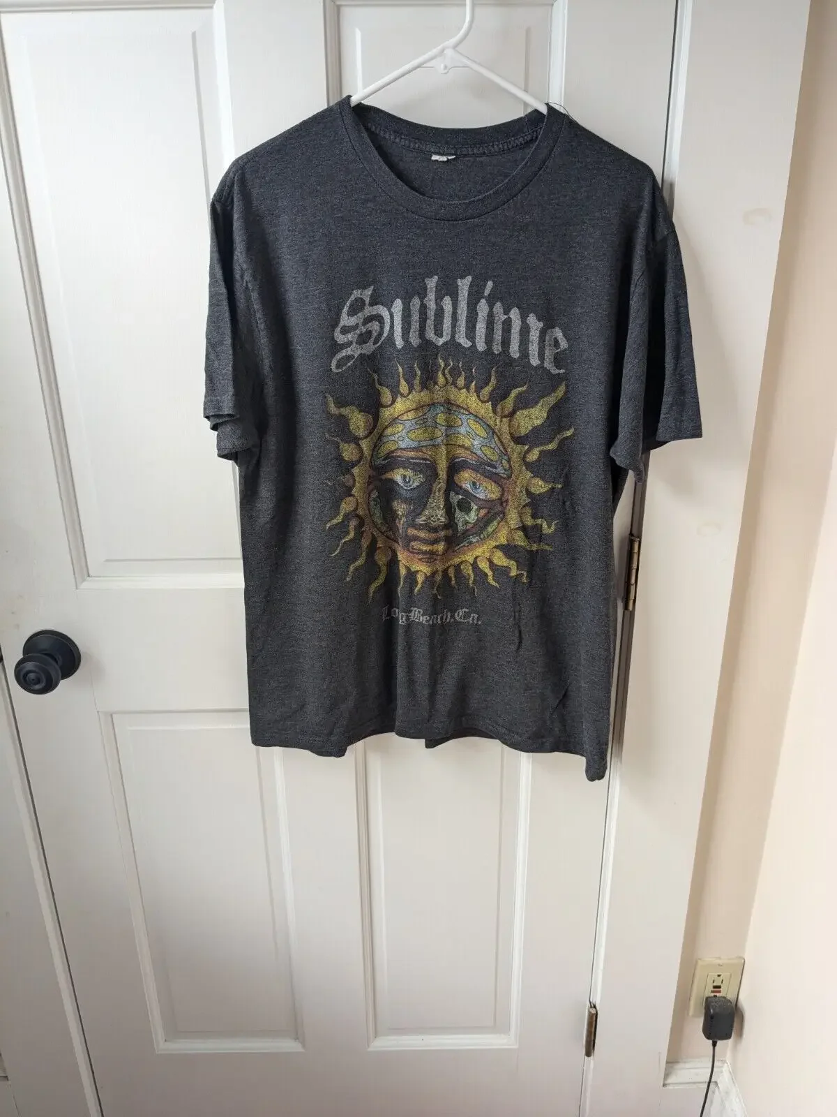Camiseta vintage da banda sublime dos anos 1990 Rock Ska Music Sz L