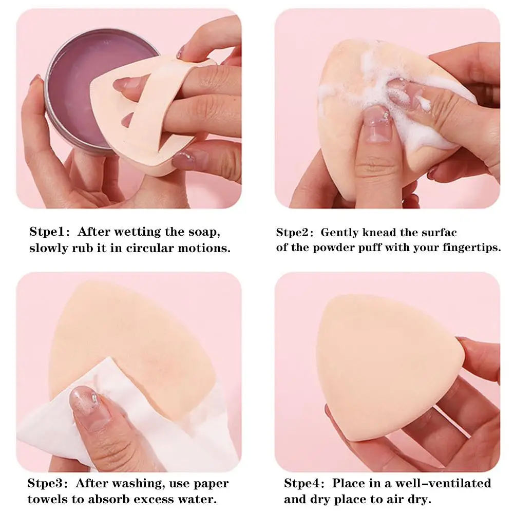 Makeup Brush Cleaner Gentle Effective Cleansing Low Foam Formula Quick Rinse Sponges Puffs Peach Oolong Scent Refreshing view 5