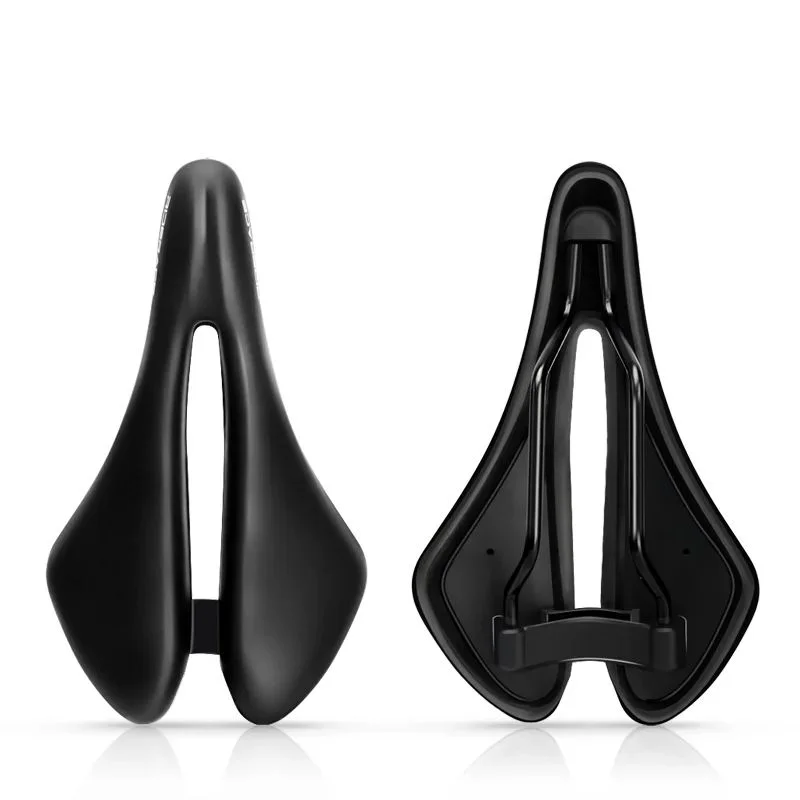 

RIDERACE Bicycle Cushion Waterproof MTB Mountain Bike Saddle Hollow Breathable Road Cycling Seat Soft PU Leather Comfortable