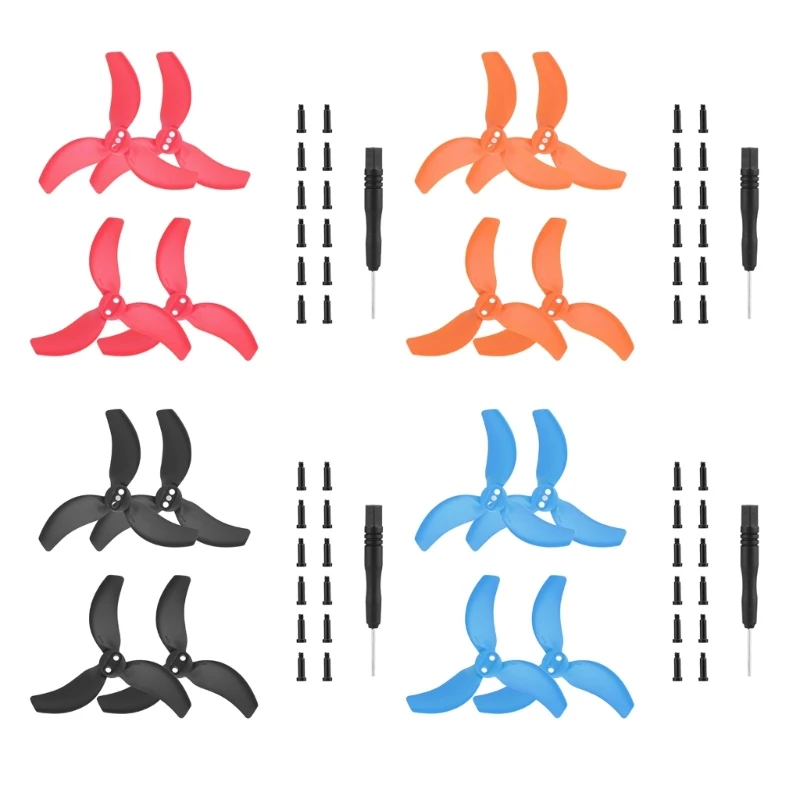 2/4 คู่เสียงรบกวนต่ำใบพัดใบพัดเที่ยวบินสกรูสำหรับ Avata 2 ใบพัดประสบการณ์ที่เหนือกว่าเสถียรภาพและความทนทาน