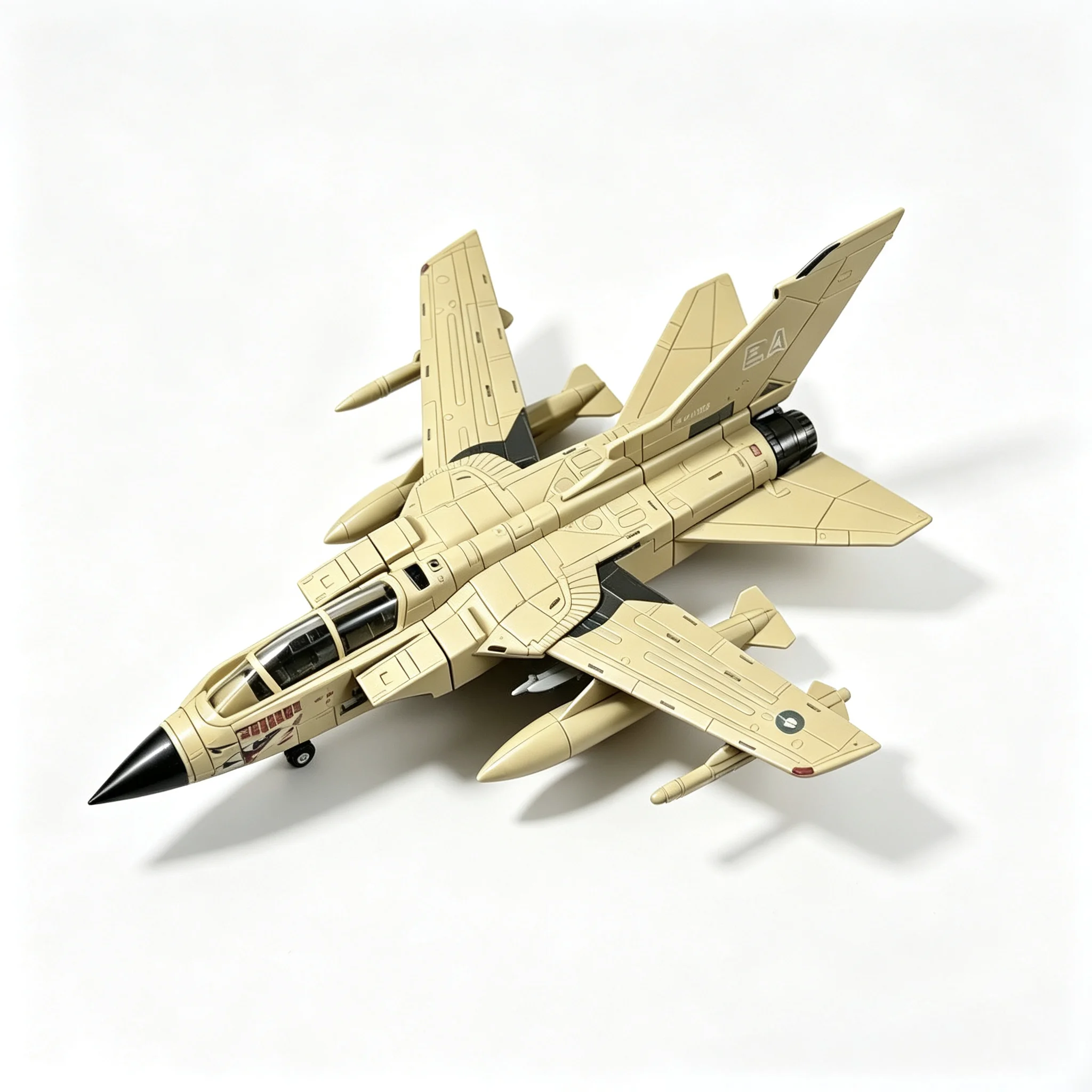 ABS Panavia Tornado Mehrzweckkampfflugzeug im Maßstab 1:72, Wüstentarn, Simulationsflugzeug, Bausatz, Miniatur-Flugzeugmodell, Hobby – Detail 6