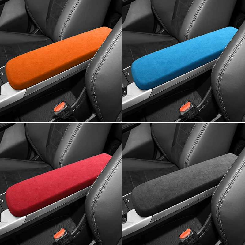 

Для MW X1 IX1 U11 (23-25) X2 U10 U12 (24-25) Сделано из алькантары, подлокотник сиденья, коробка багажника, накладка, наклейка, аксессуары для интерьера