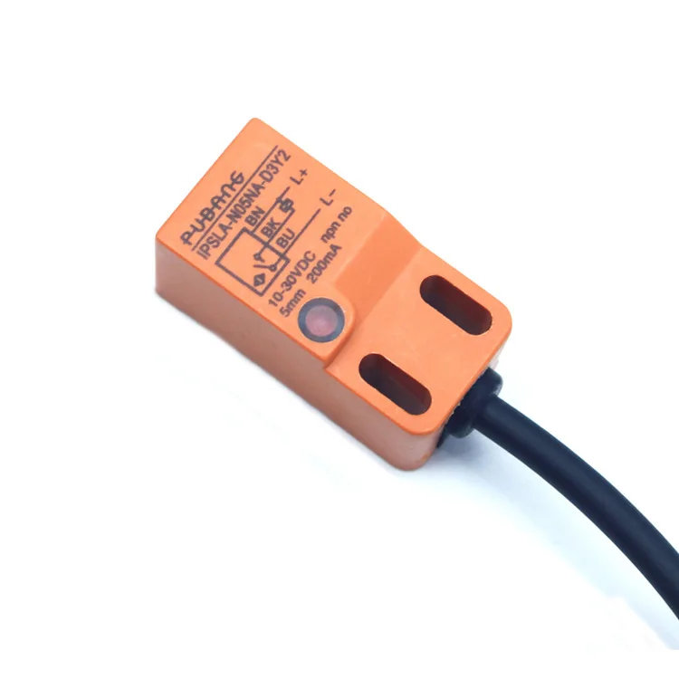 DC 3-wire rectangular induction proximity sensor for turnstile
