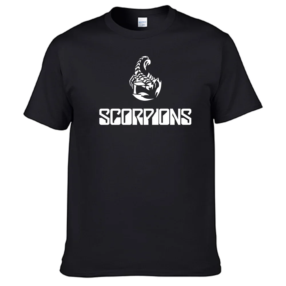 Scorpions T Shirt Heavy Metal Band Shirt 100% Cotton N012