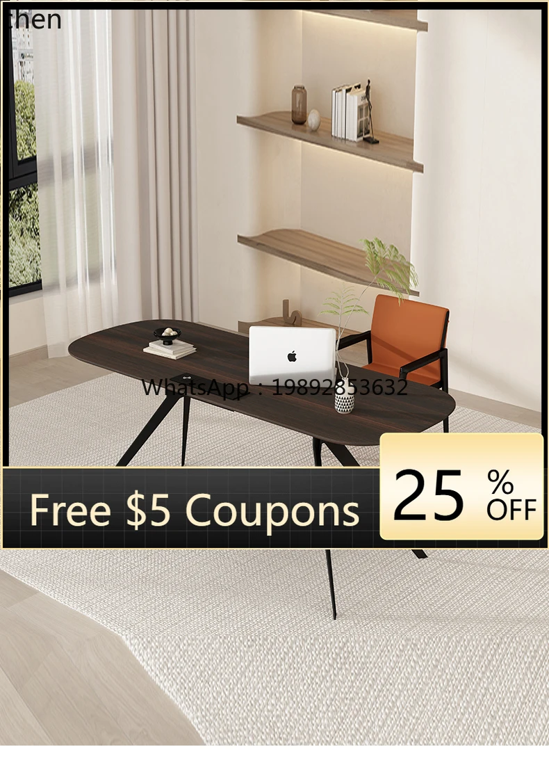 

minimalist desk modern minimalist study home computer writing desk boss desk