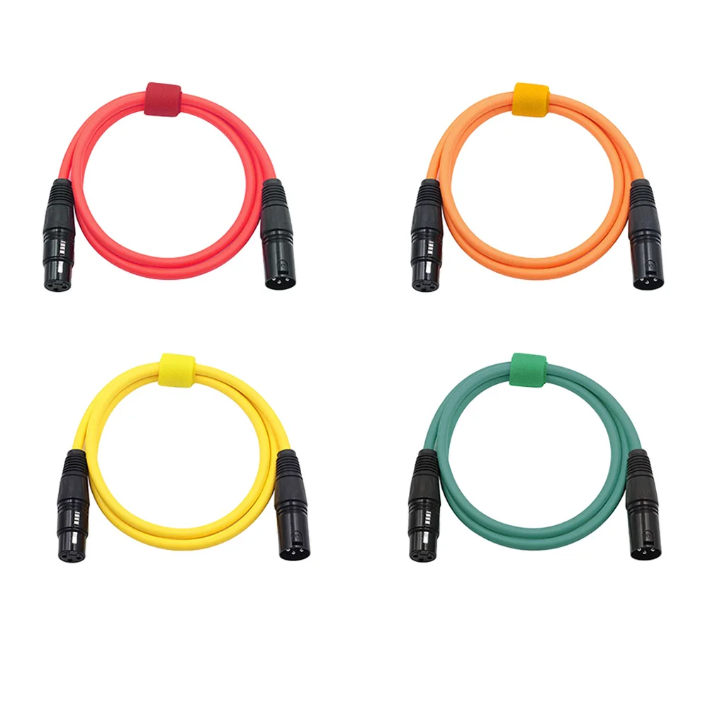 2M Red Xlr Male To …