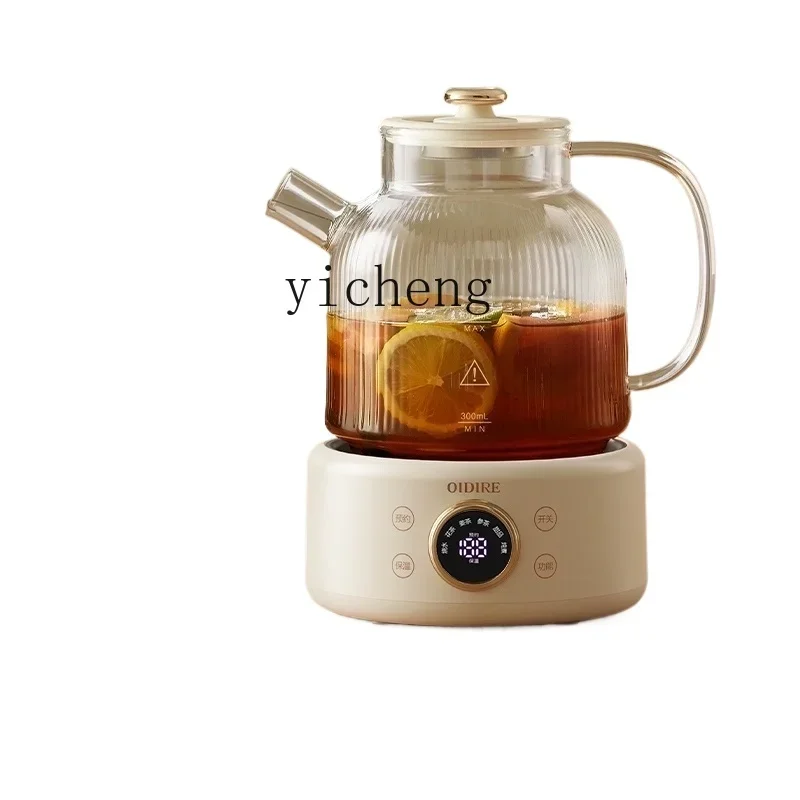 ZK health pot multi-functional household small office full glass tea maker boiling water flower teapot