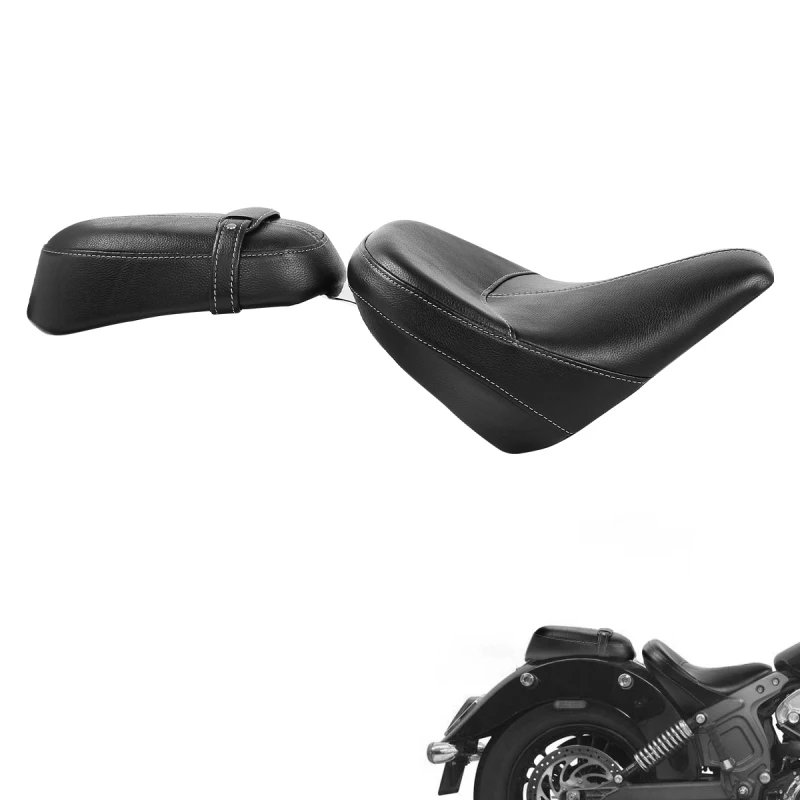 Motorcycle Rider Driver Passenger Seat For Indian Scout 15-23 Scout Sixty 16-23