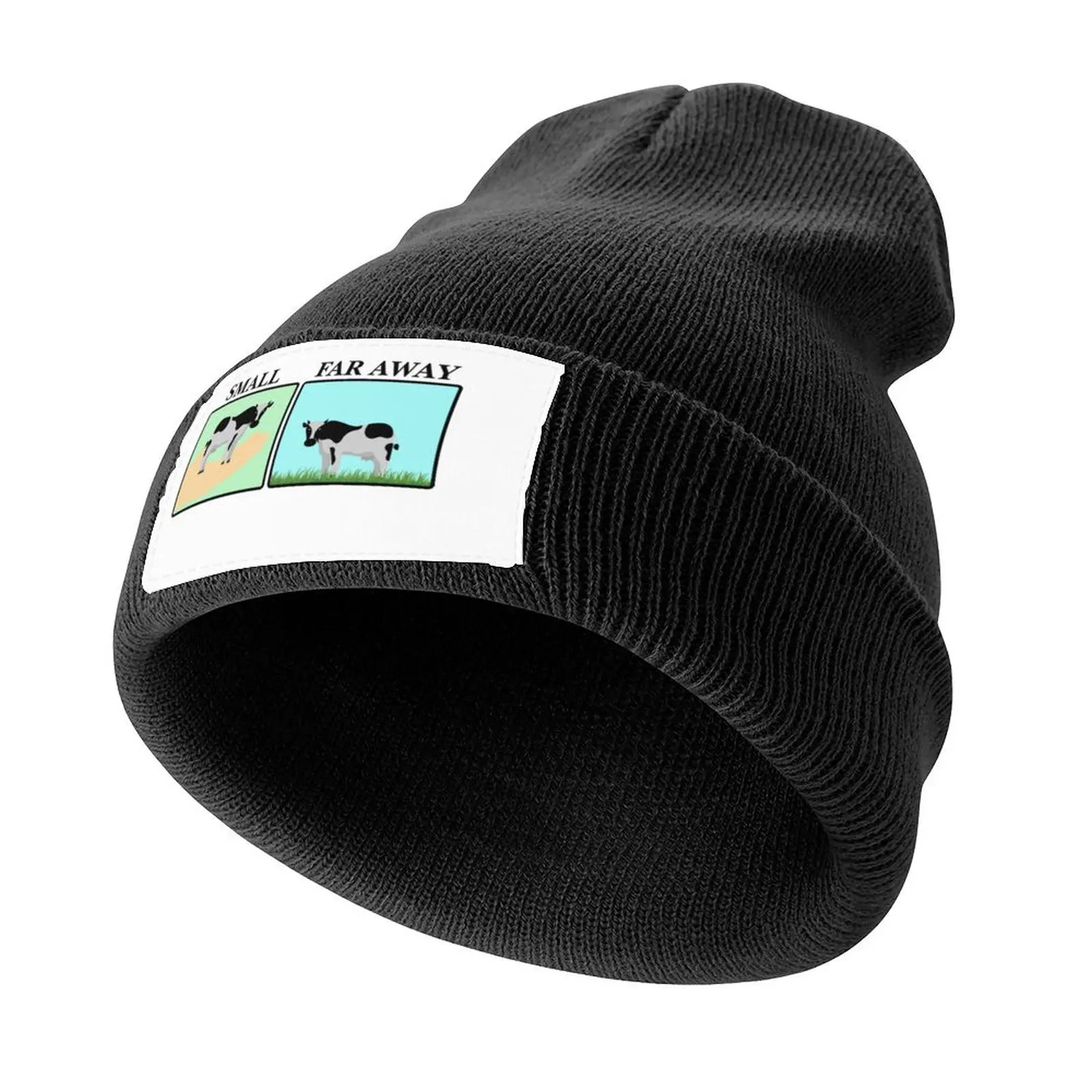 

Father Ted Small and Far Away Cows Knitted Cap Luxury Man Hat Hat Baseball Cap beach hat Women's Men's