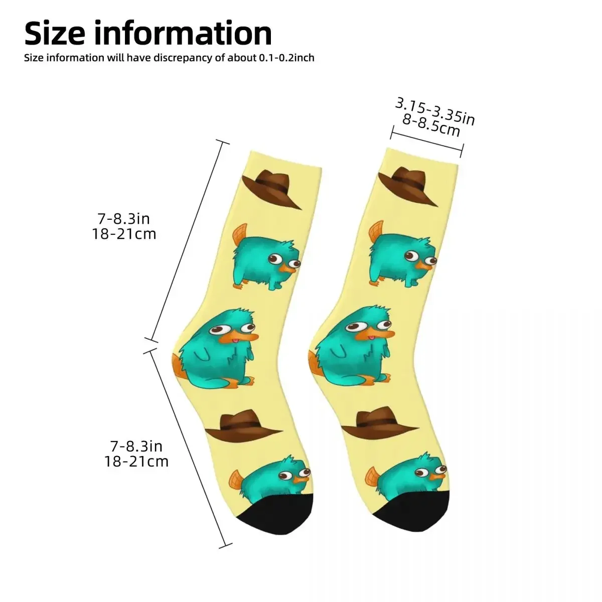 Perry The Socks Harajuku High Quality Stockings All Season Long Socks Accessories for Unisex Birthday Present