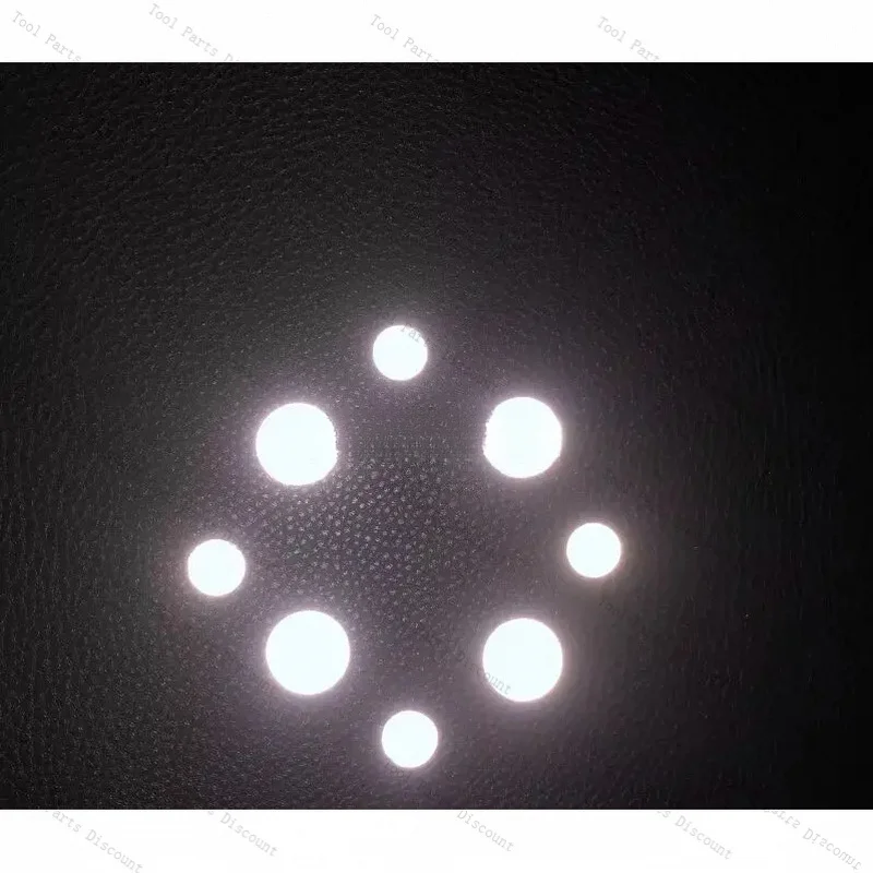 100Pcs Optical Infrared Motion Capture Reflective Stickers Maeker Catch Tracking Ball Reflection Spot Face Circle