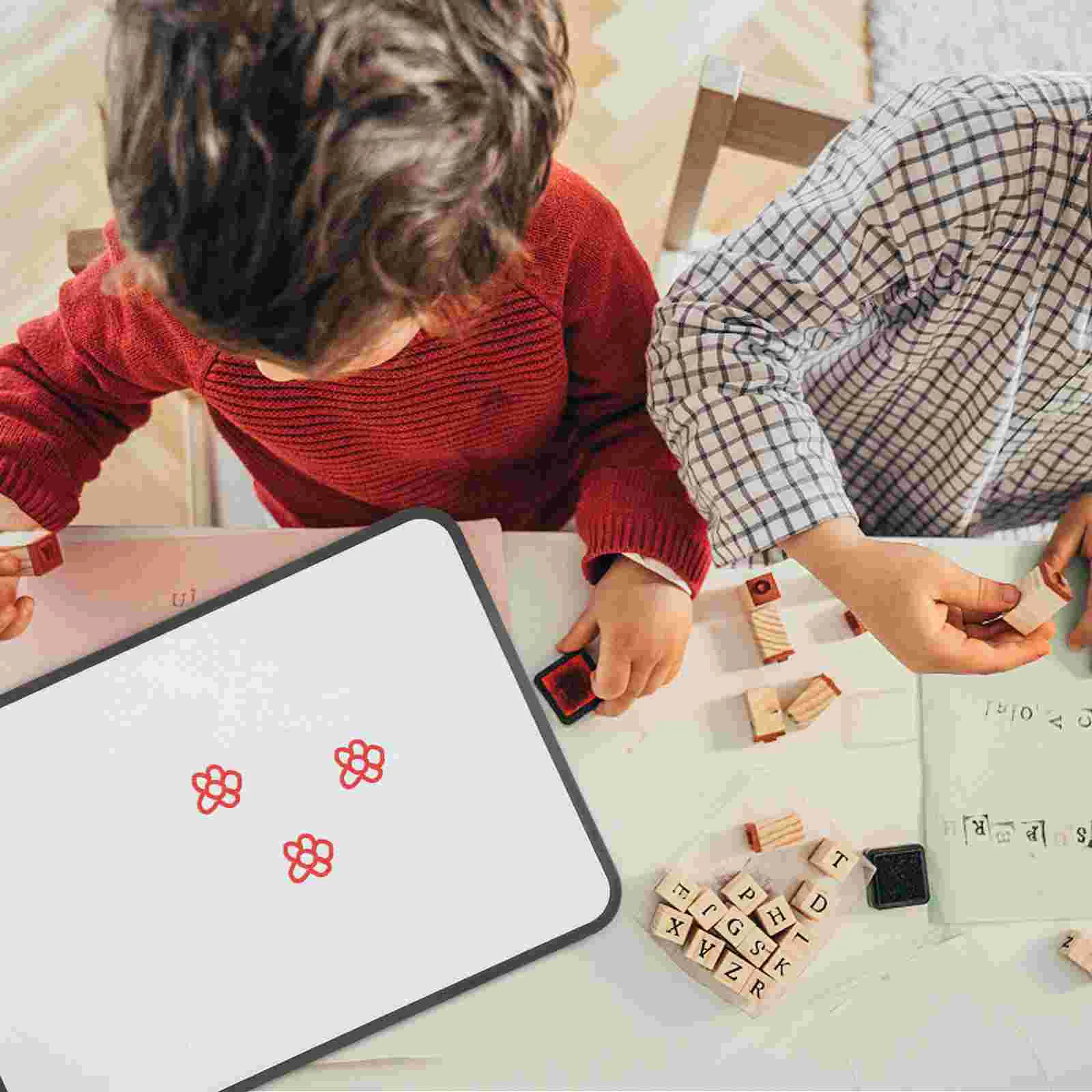 Koelkast Whiteboard Kleine magnetische droog uitwisbare borden Graffiti Student Dubbelzijdig