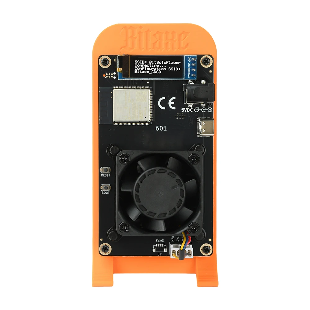 

Bitcoin Miner Bitcoin Random Reward Kit BM1370 Chip Hash Rate: 1.2 TH/s ESP32-S3 Development Board With OLED Screen