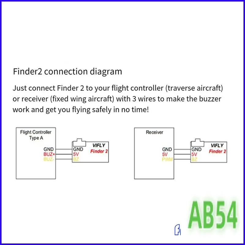 

SB-1 PCS Finder 2 5V Buzzer Tracker Superloud 105Db Random Color PCB For FPV Racing Micro-Type Long Range LR4 Drone