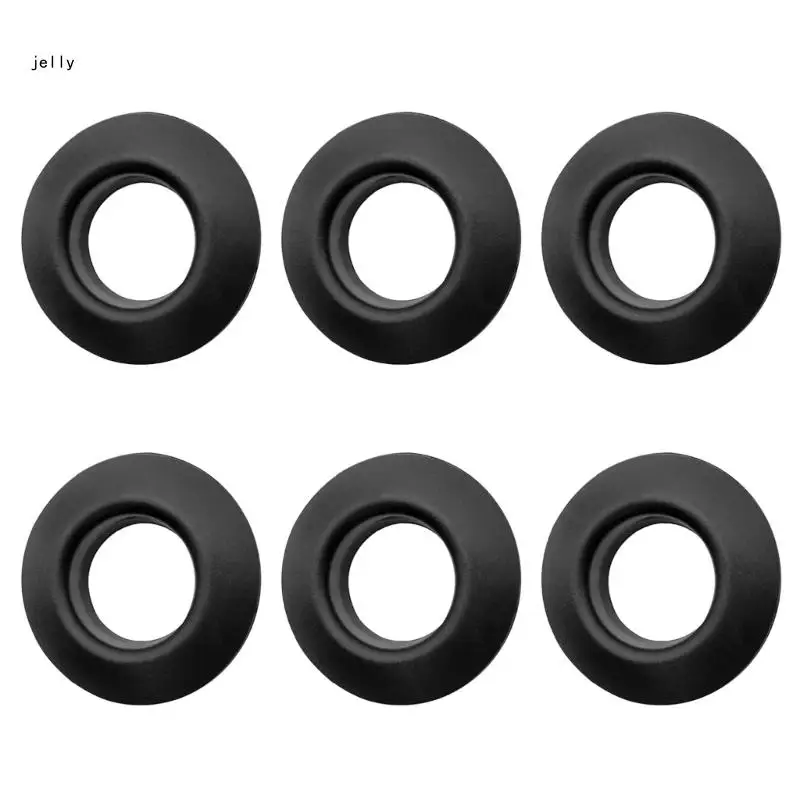 

448C 6Pcs Kayak Paddles Drip Rings Replacement Splash Guards Rings Paddles Accessories