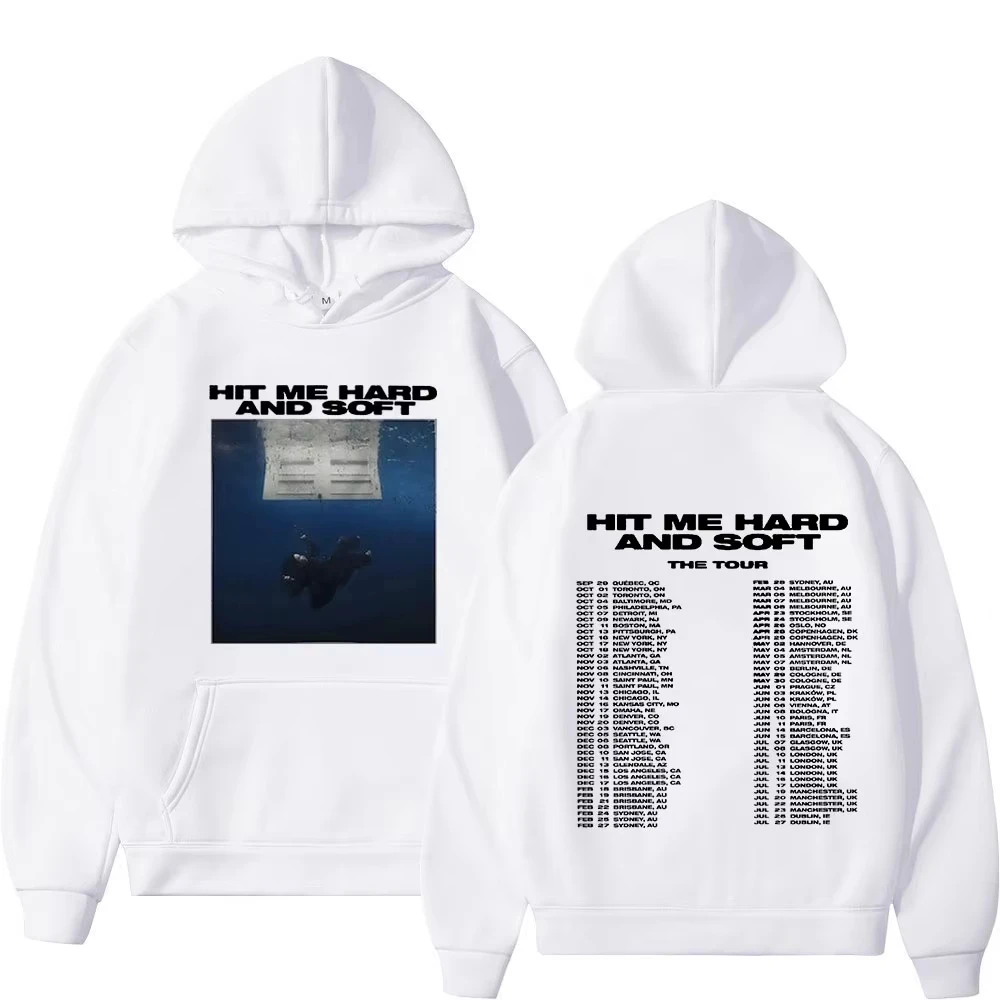 ضربني جولة الصلبة والناعمة 2025 هوديس الرجال النساء موضة الهيب هوب قمصان سويت شيرت بقلنسوة عادية فضفاض كم طويل البلوز الشارع الشهير