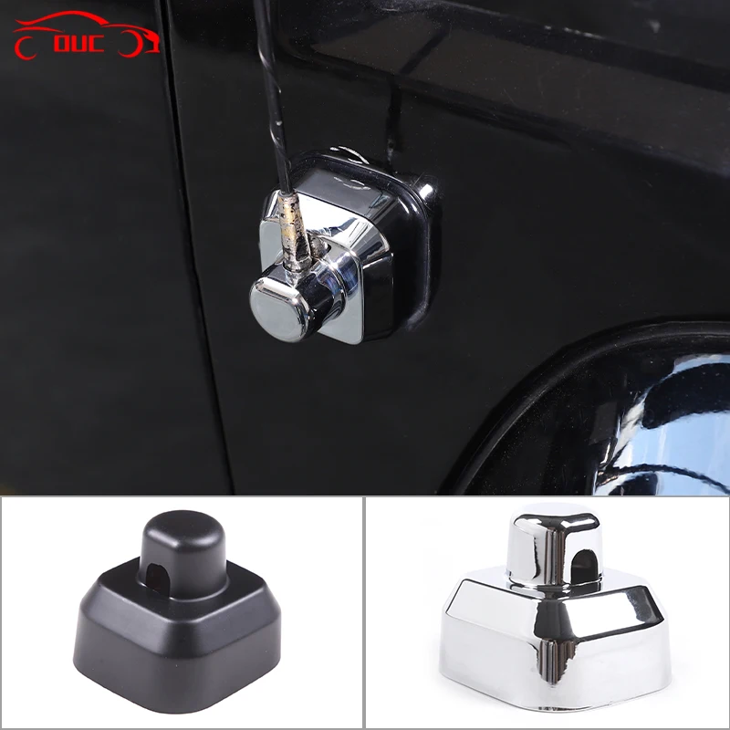 

Car Radio Antenna Base Aecorative Cover for Hummer H3 2005 2006 2007 2008 2009 ABS Matte Black/Chrome Auto Accessories