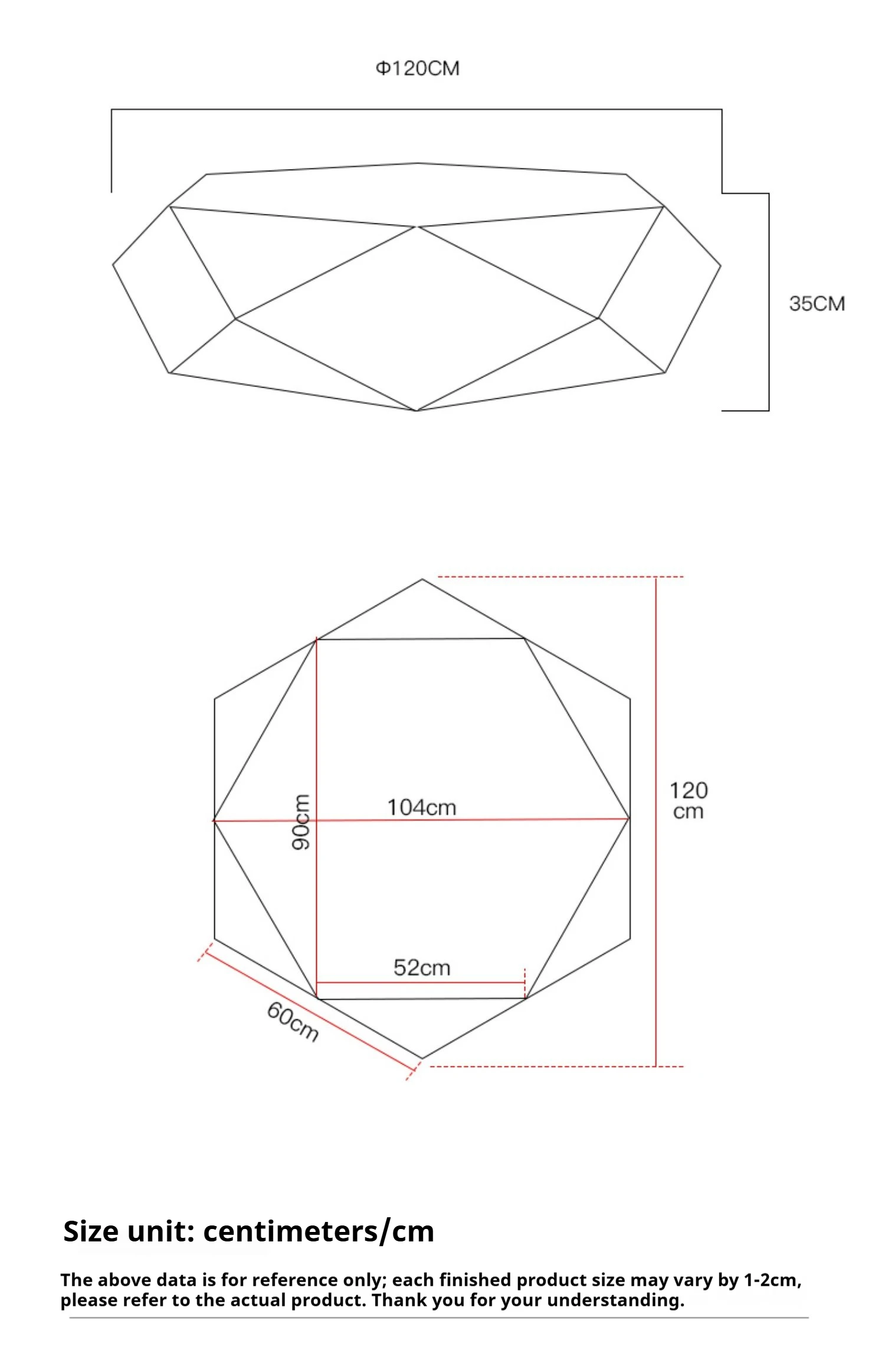Geometric Marble Coffee Table, Nordic Minimalist Design for Any Space, Heat & Scratch Resistant, Artistic, Customizable