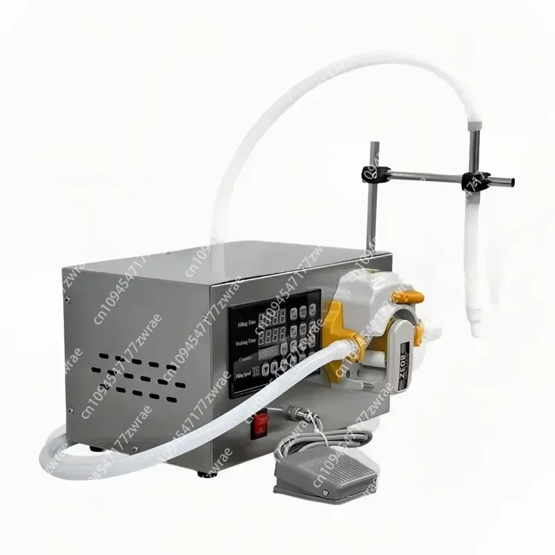 Small Peristaltic Pump Liquid Filling Machine 3L High Flow Alcohol Solvent Pigment Chemical Essential Oil Perfume Dispenser